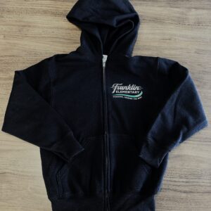 Franklin 2022 Black Zip-up Hoodie